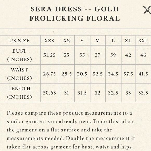NWT Doen Sera Silk Short Puff Sleeve V Neck Mini Dress Gold Frolicking Floral - Picture 11 of 11